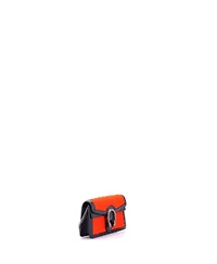 Pre-Owned Gucci Super Mini Dionysus Bag Wool and Leather
