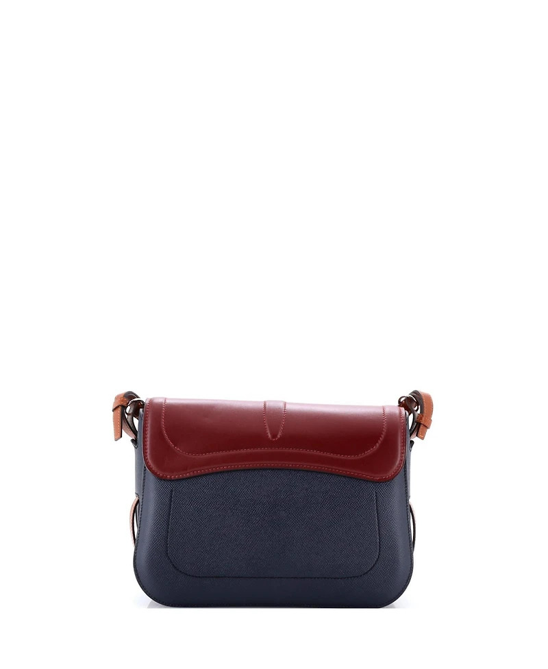 Pre-Owned Hermes Harnais Shoulder Bag Epsom and Tadelakt