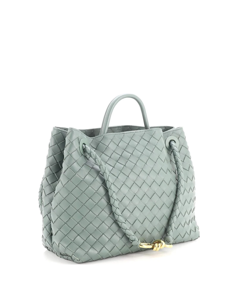 Pre-Owned Bottega Veneta Andiamo Top Handle Bag Intrecciato Nappa