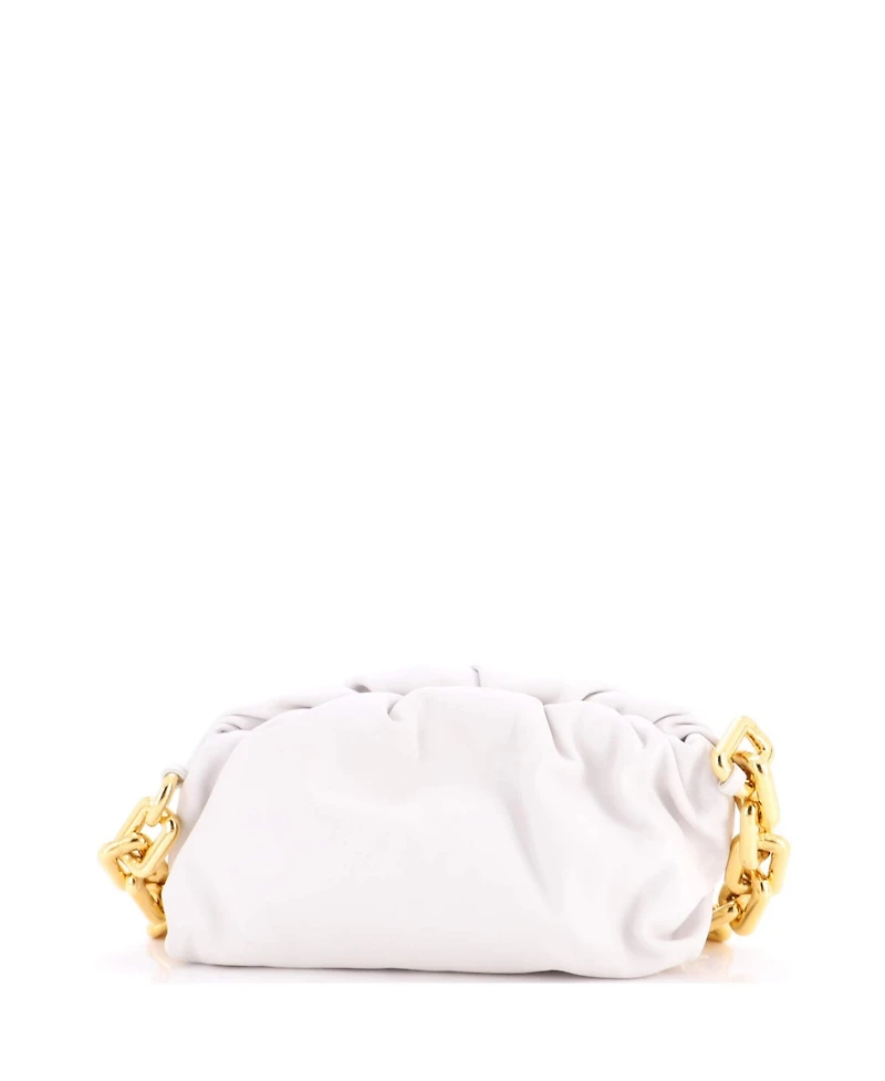 Pre-Owned Bottega Veneta The Chain Pouch Leather