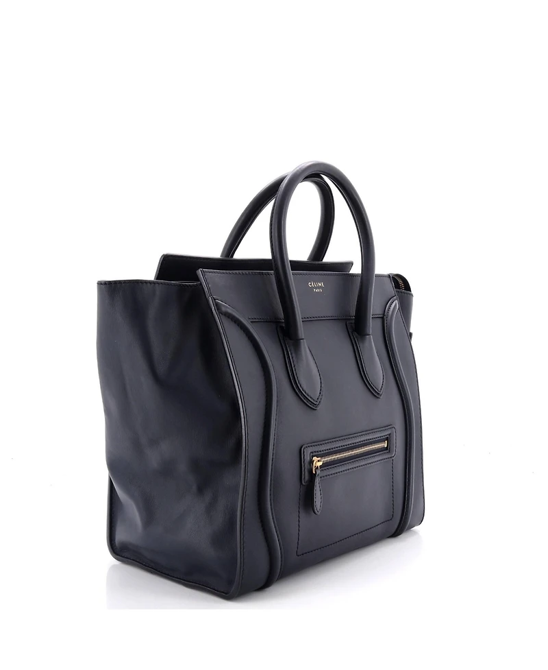 Pre-Owned Celine Mini Luggage Bag Smooth Leather