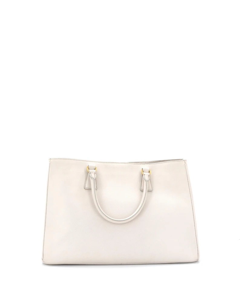 Pre-Owned Prada Large Lux Open Tote Saffiano Leather