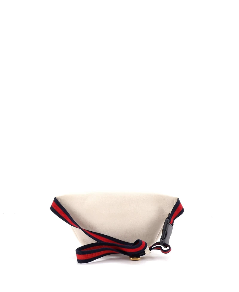 Pre-Owned Gucci Small Logo Belt Bag Printed Leather