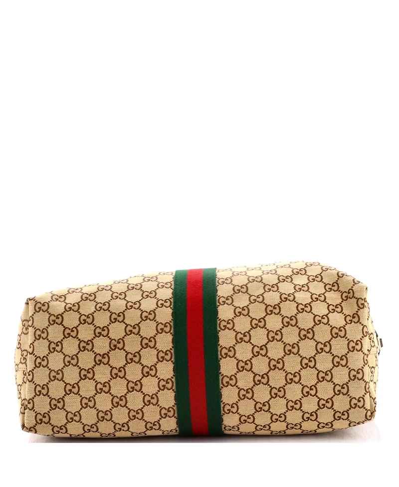 Pre-Owned Gucci Large Giglio Tote Gg Canvas