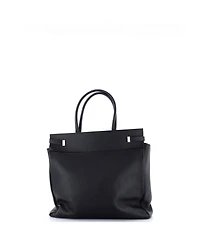 Pre-Owned Saint Laurent North South Manhattan Tote Leather