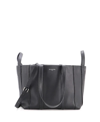 Pre-Owned Balenciaga Small Laundry Day Cabas Leather