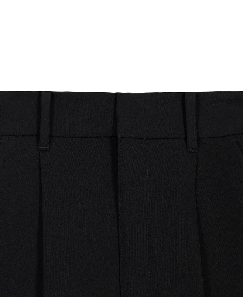 Calvin Klein Girls' 7-16 Refined Stretch Tailored Wide-Leg Pants