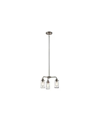Kichler Braelyn 18" Wide Classic Pewter 3-Light Chandelier