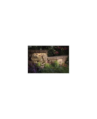 Kichler Landscape Led 6" Wide Bronze 3000K Hardscape Light