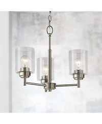 Kichler Winslow 18" Wide Brushed Nickel 3-Light Chandelier