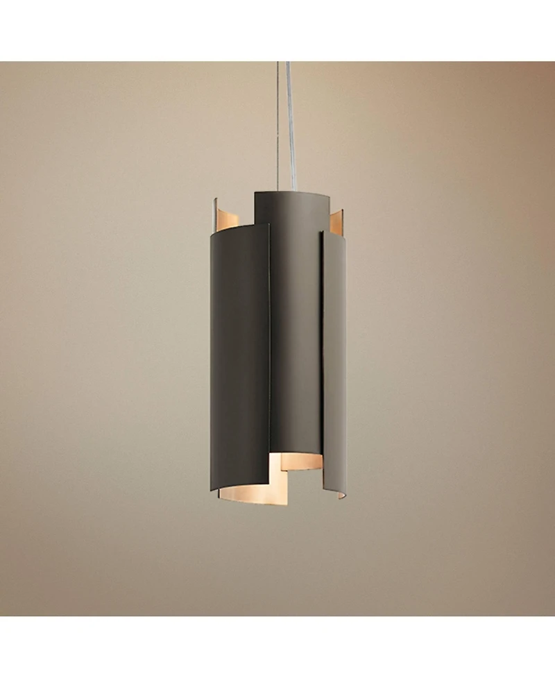 Kichler Moderne 5 1/2" Wide Olde Bronze Led Mini Pendant