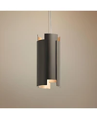 Kichler Moderne 5 1/2" Wide Olde Bronze Led Mini Pendant