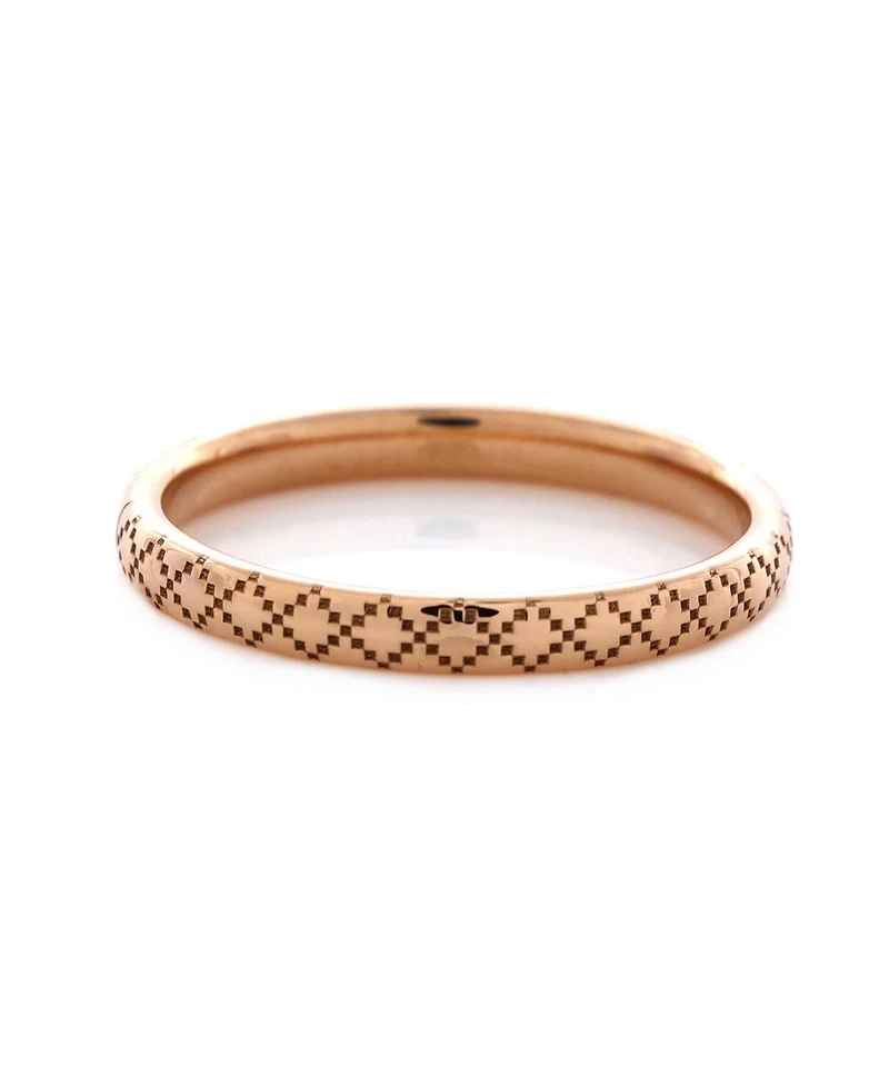 Pre-Owned Gucci Diamantissima Band Ring