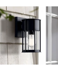 Kichler Camillo 11" High Textured Black Outdoor Wall Light