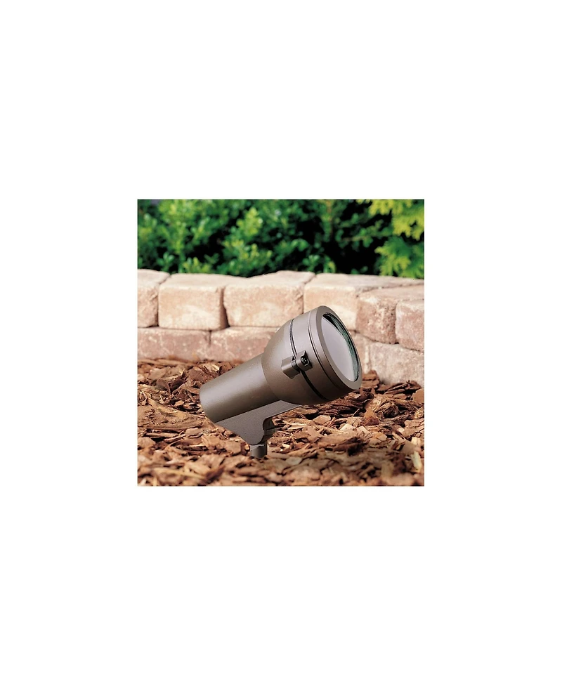 Kichler Architectural Bronze 4" Wide Low Voltage Landscape Light