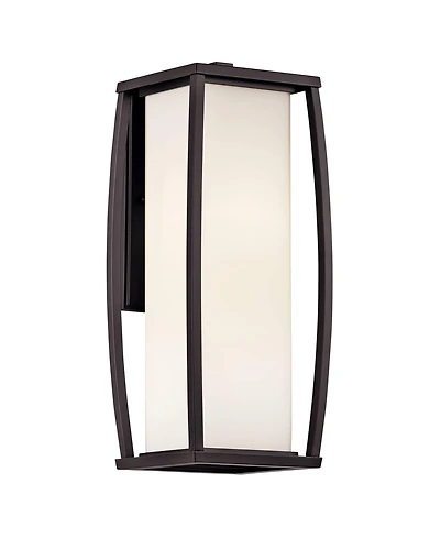 Kichler Bowen 18" High Bronze Outdoor Wall Light