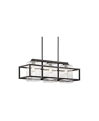 Kichler Wright 36" Wide Zinc Kitchen Island Light Outdoor Chandelier