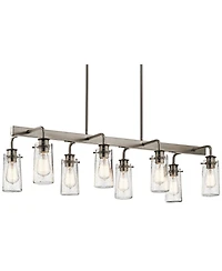 Kichler Braelyn 42"W Classic Pewter Kitchen Island Light Chandelier