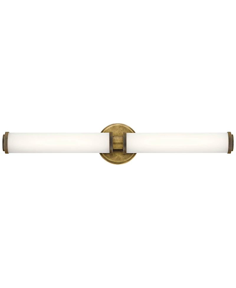 Kichler Indeco 27" Wide Modern Natural Brass 2-led Wall Sconce