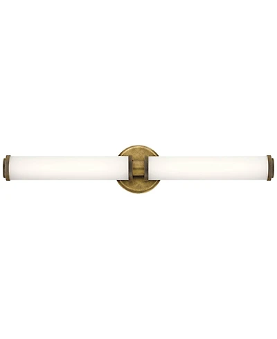 Kichler Indeco 27" Wide Modern Natural Brass 2-led Wall Sconce