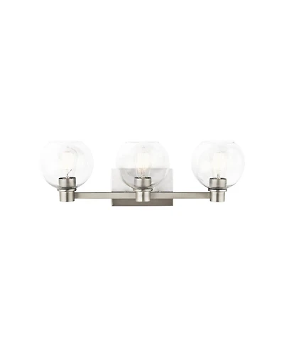 Kichler Harmony 24 1/2"W Brushed Nickel 3-Light Bath Light