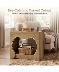 Tribesigns End Table, Modern Side Table