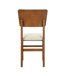Streamdale Furniture Upholstered Mid-Century Modern Dining Chairs, Set of 4