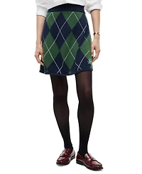 Tommy Hilfiger Women's Tartan Argyle A-Line Skirt