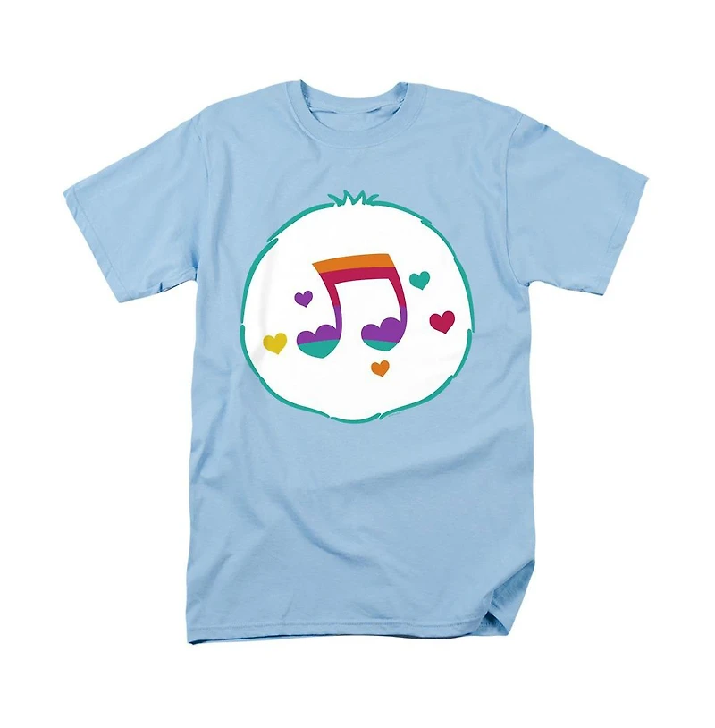 Care Bears Men's Heart Song Belly T-Shirt