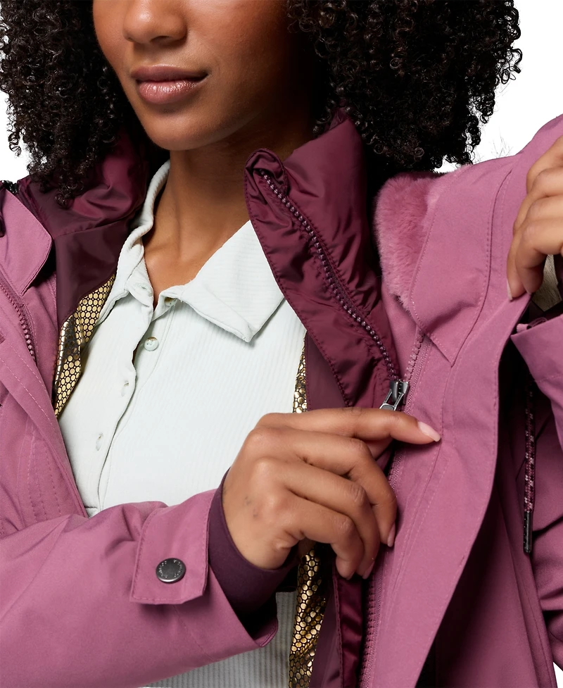 Columbia Women's Payton Pass Ii Interchange Insulated Hooded Puffer Jacket