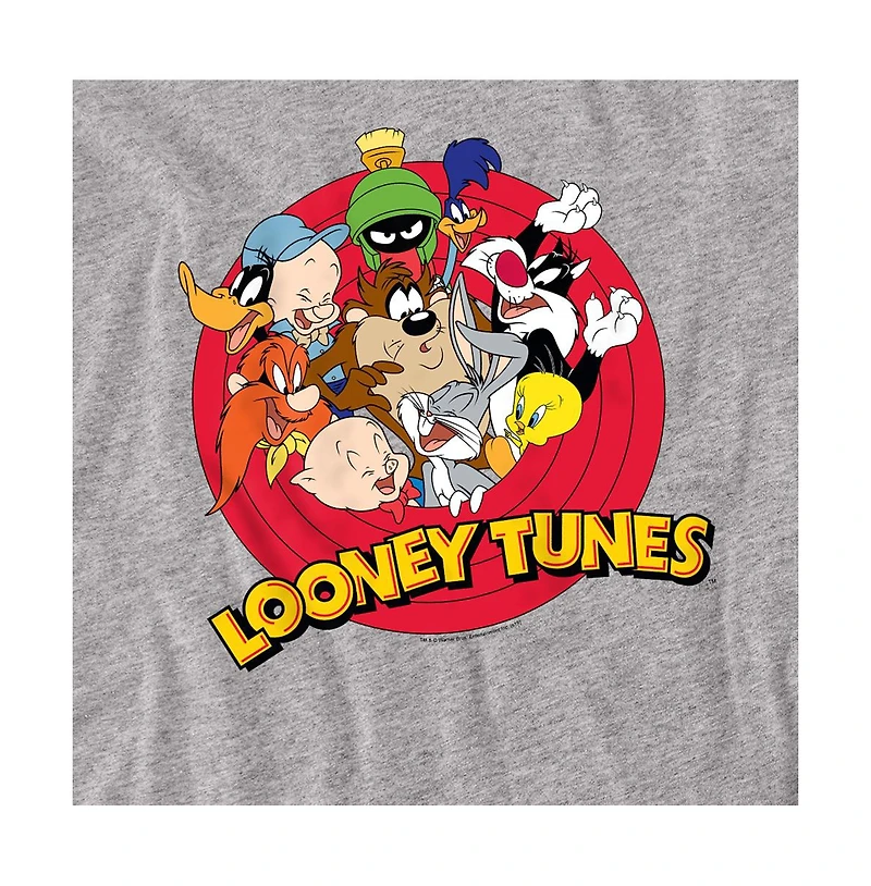 Looney Tunes Men's Big and Tall Smaller Group T-Shirt