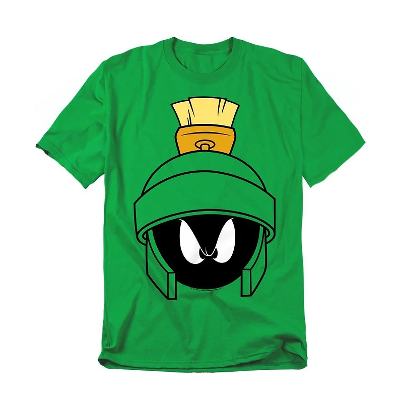 Looney Tunes Men's Marvin Face T-Shirt