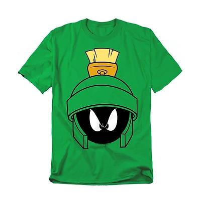 Looney Tunes Men's Marvin Face T-Shirt