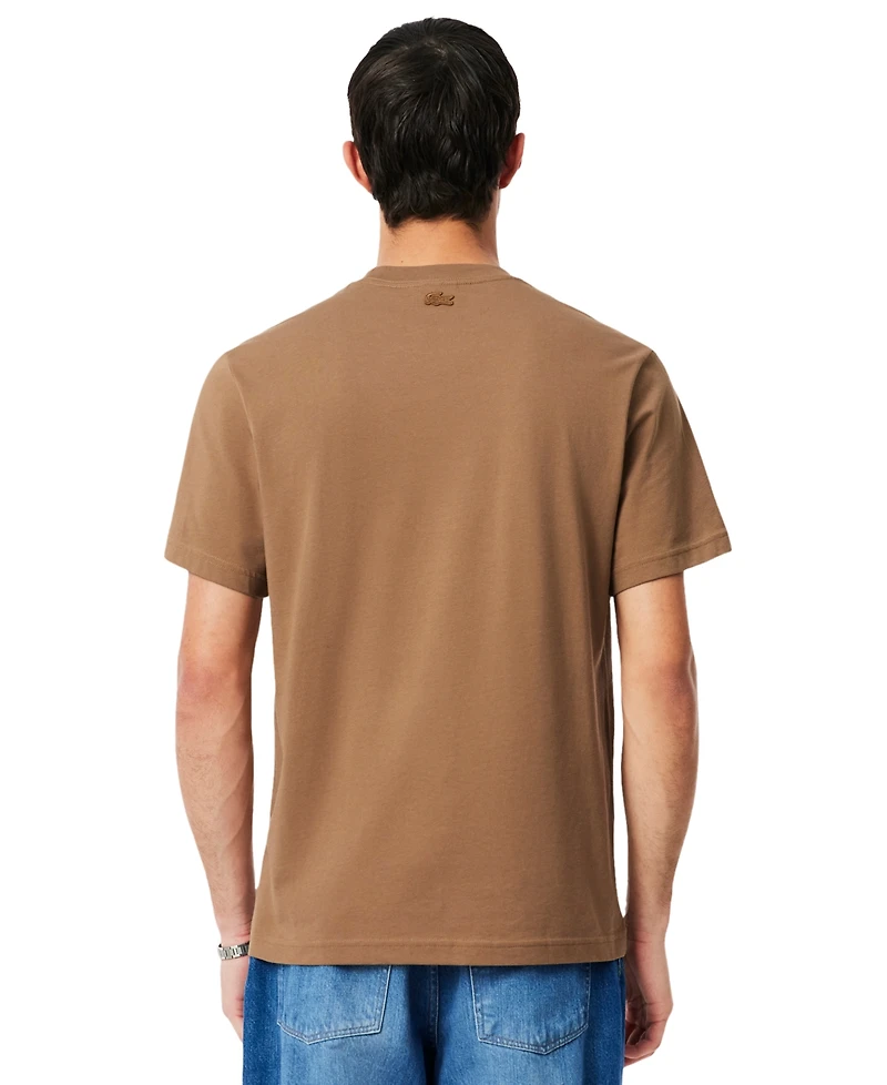 Lacoste Men's Classic-Fit 3D Print Crewneck T-Shirt
