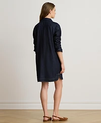 Lauren Ralph Women's Relaxed-Fit Denim Shirtdress