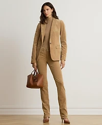 Lauren Ralph Lauren Women's Corduroy Single-Button Blazer