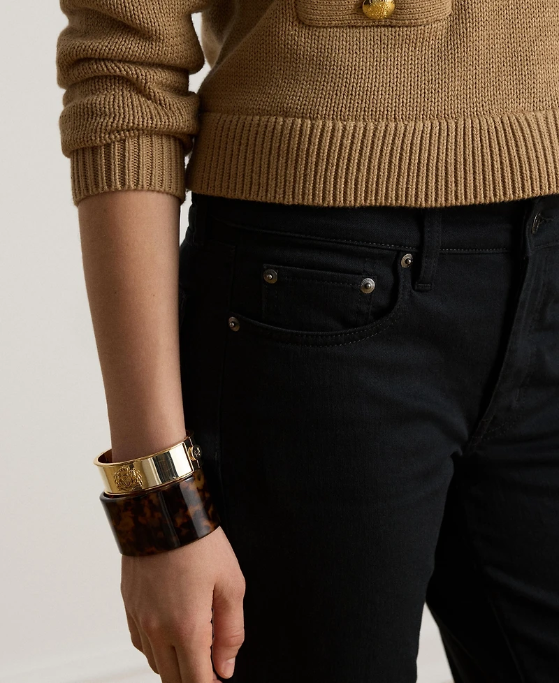 Lauren Ralph Women's Mid-Rise Slim Straight Jeans