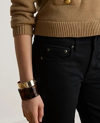 Lauren Ralph Women's Mid-Rise Slim Straight Jeans