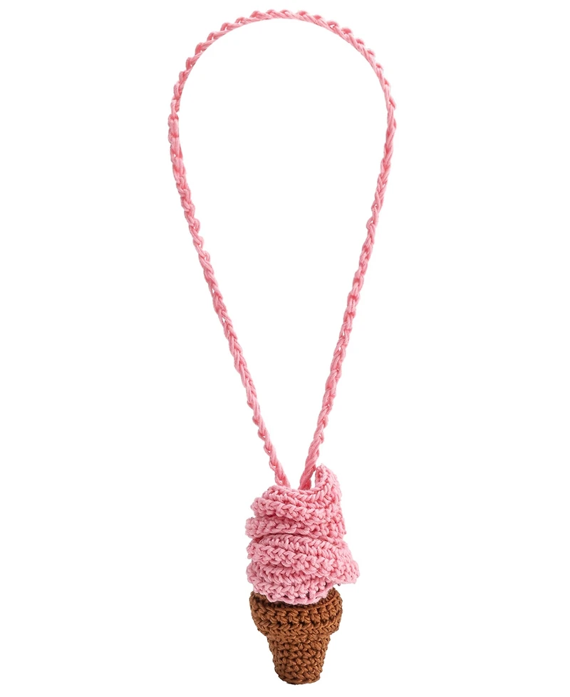 Melie Bianco Ice Cream Crochet Bag Charm