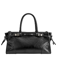 Melie Bianco Rhonda Medium Top Handle Satchel Handbag
