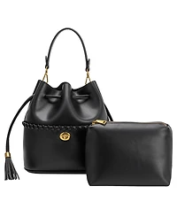 Melie Bianco Janae Small Top Handle Bucket Handbag