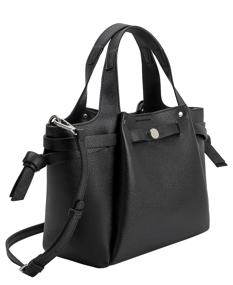 Melie Bianco Avril Medium Top Handle Satchel Handbag