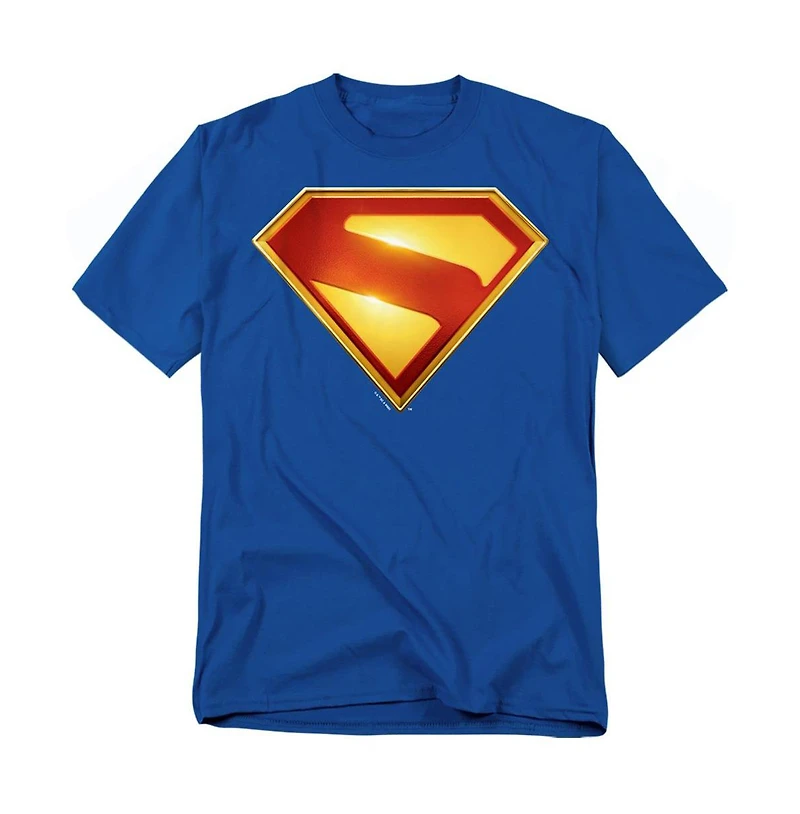 Superman Men's 2025 New Logo Color T-Shirt