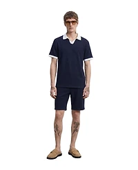 Twisted Tailor Men's Henry Textured Shorts