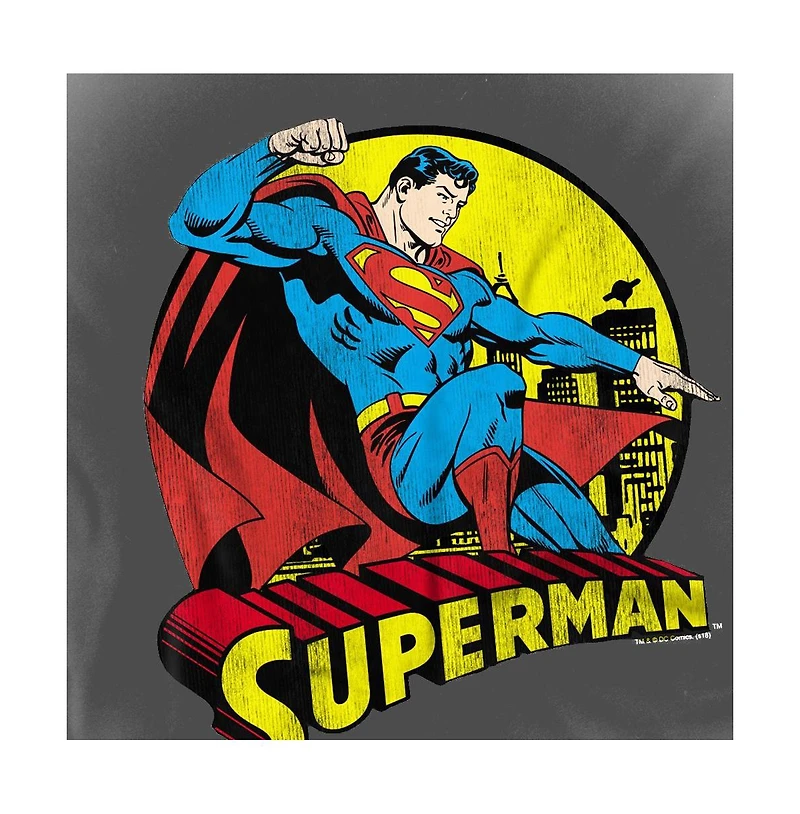 Superman Men's Dc Big T-Shirt