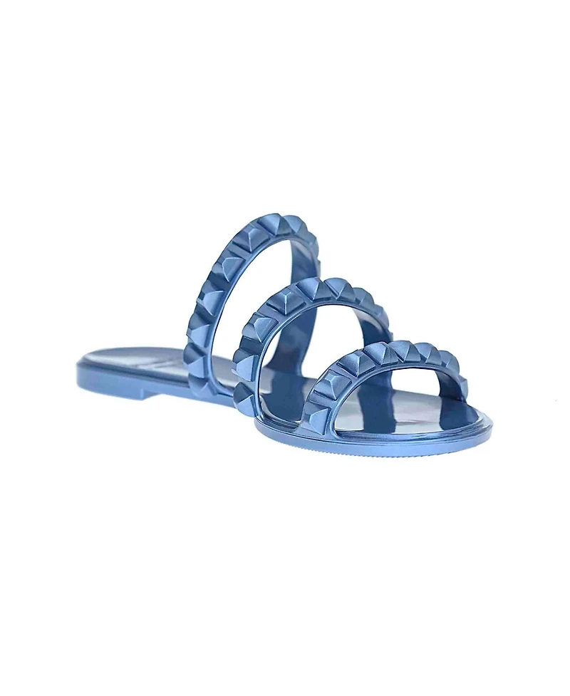 Carmen Sol Women's Maria 3 Strap Flat Sandal