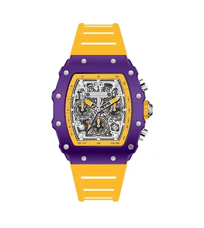 Invicta Racing 69699 Men's 43.2mm Quartz Watch - Silver Dial, Silicone Strap