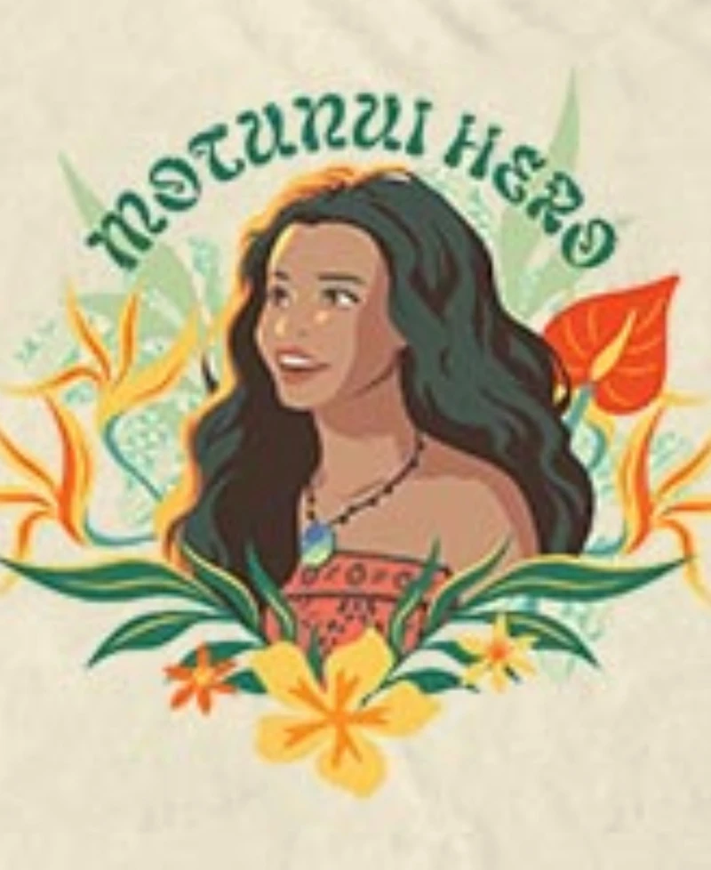 Fifth Sun Men's Moana Live Action Motunui Hero Graphic T-Shirt