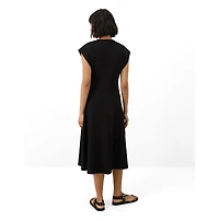 Pact Women's Cotton Jersey V-Neck Twist Dress Made with Organic