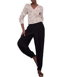 Mint Velvet Women's Leopard Print Scallop Trim Cardigan